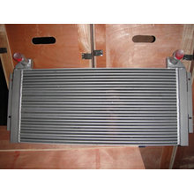 Hydraulic oil radiator for engineering machinery